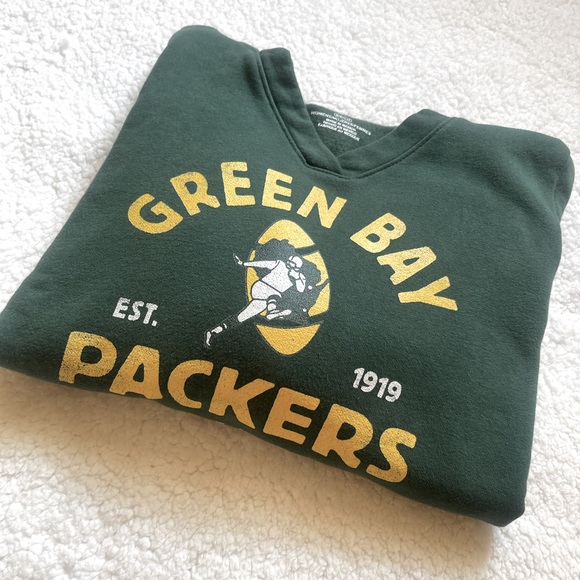 Green Bay Packers hooded sweatshirt women size Small - Picture 2 of 4